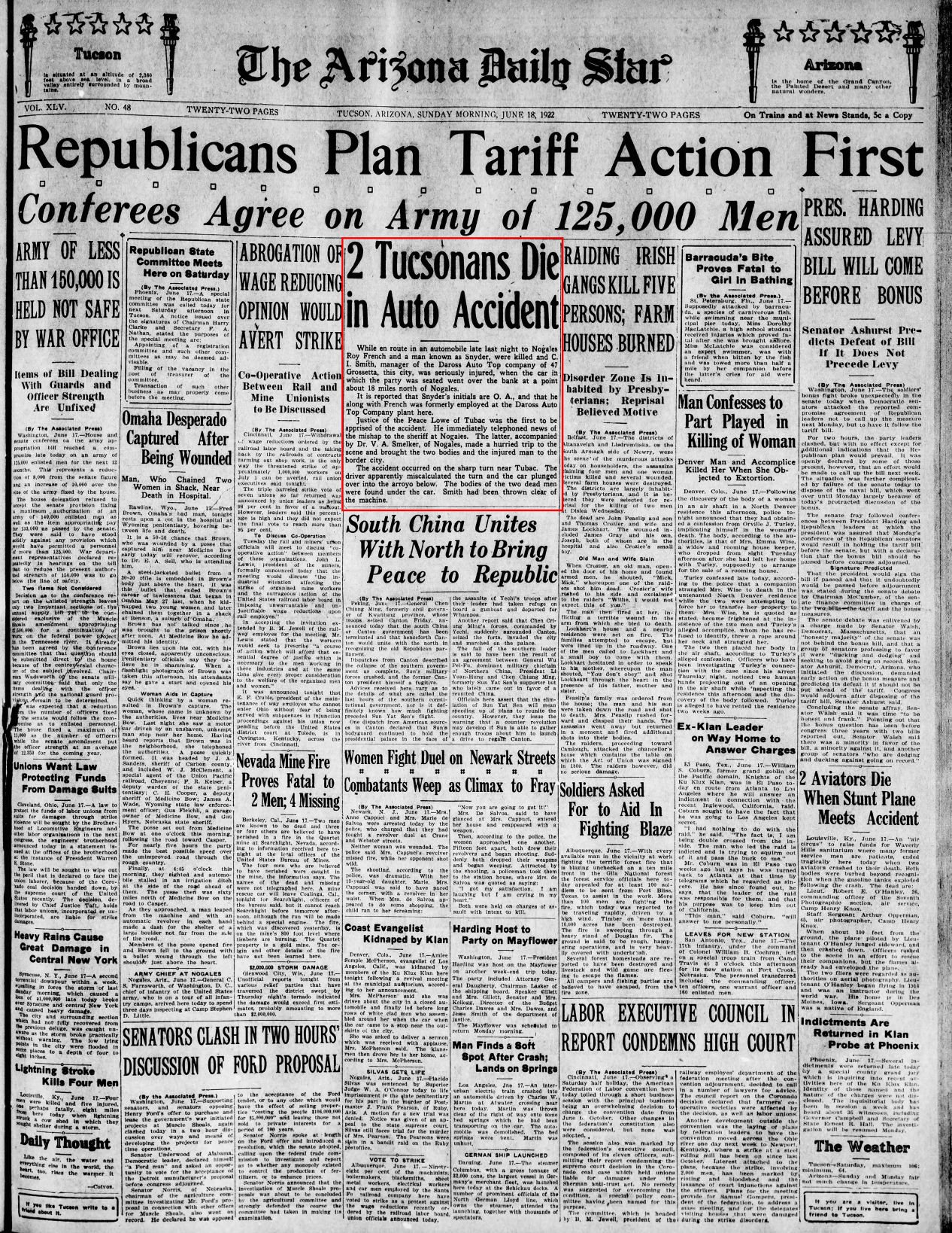 June 18, 1922